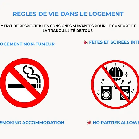 Apartmán Sunny Clim Acces Parking Famille - Topprosconciergerie